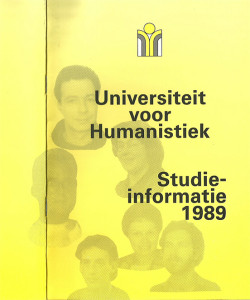 Voorkant eerste brochure